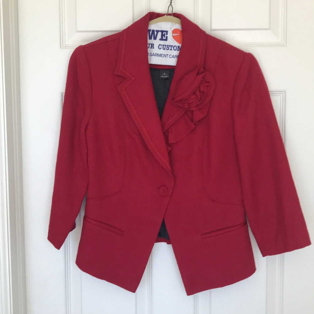 White House Black Market Wool Blend Blazer